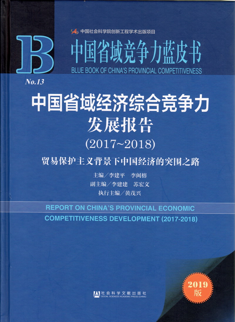 看女逼中国省域经济综合竞争力发展报告（2017-2018）